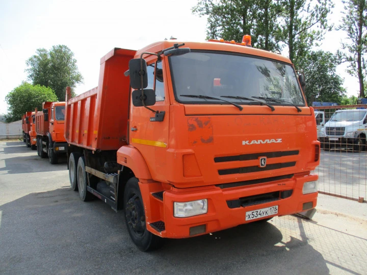Лот № 3. Самосвал КАМАЗ 65115-42
